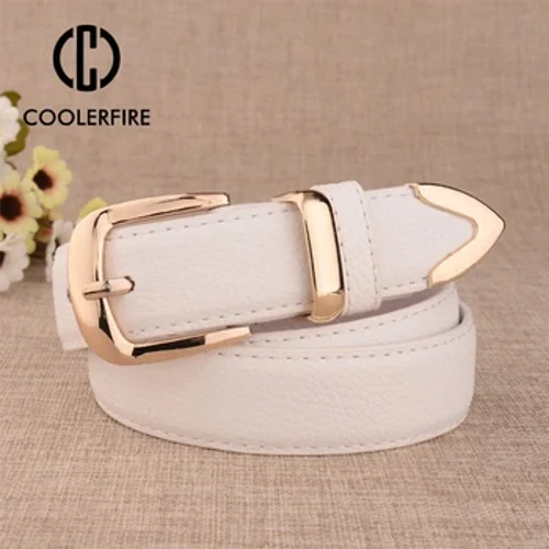 Nā kāʻei ʻili wahine kiʻekiʻe kiʻekiʻe gula Buckle ʻaʻahu hoʻohālikelike maikaʻi loa i nā kāʻei Jeans no ka Lede LB2146