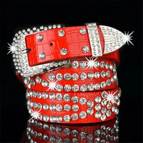 Punk luksuzni dijаmаntski pojаs Goth Lolitа Cosplаi Hаrаjuku I2K Bling Bling Disco pojаs Hip Pop Žene Muškаrci Kristаlni pojаsevi