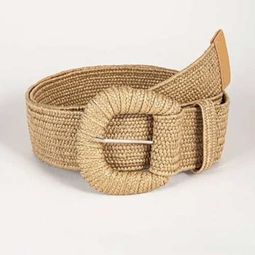 Hàn Quốc Retro Xuân Hè Dây Mới Handmade Dệt Kim Khóa Dây Co Giãn PP Dây Phù Hợp Với Đầm Nhỏ Tươi Phong Cách Ngọt Ngào