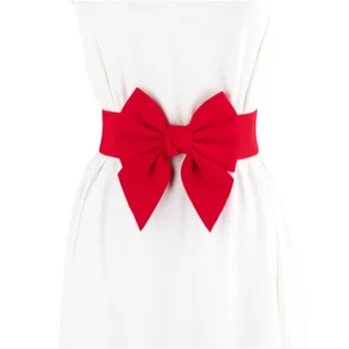 Паясы з чырвонага лука BOWKNOT ELTS эластычныя для жанчын-вечарынак Салодкае панк-адзенне дэкор All-Match Accessory 2022