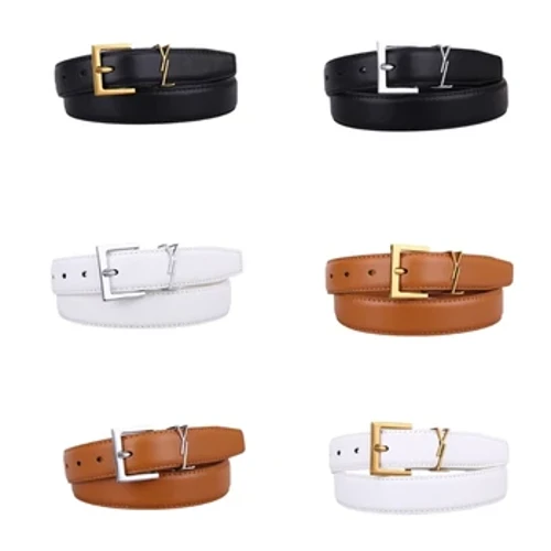 Midje beltekjede Uformell kjole PU Skinny Belte for Wrap Dress Bukser Jeans