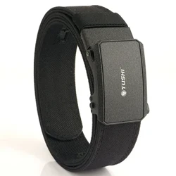 Metalezko askapen azkarreko Buckle automatikoko gerriko taktiko super gogorra Gizonentzako Kanpoko Entrenamendu Militarreko Gerriko Kalitate handiko Gerrialdea