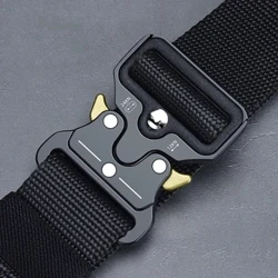 Miesten vyö-armeijan ulkometsästys Tactical Multi Function Combat Survival Laadukas Marine Corps Canvas Nylon Miesten Luksus