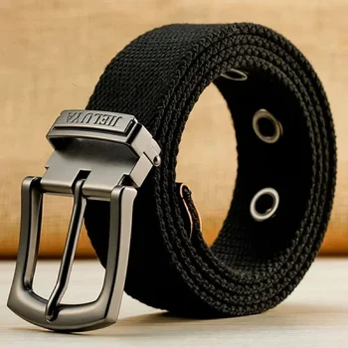 Plus Ukuran Besar 110 120 130 140 150 160 cm Sabuk Kanvas untuk Pria Paduan Pin Gesper Sabuk Jeans Kualitas Tinggi Sabuk Luar Ruangan