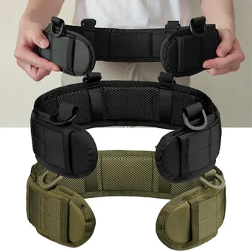 Strap Waist Neilon Tactegol, Yn Cyd-fynd â Belt, Yn Addas ar gyfer Hyfforddiant a Chwaraeon Awyr Agored.
