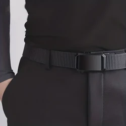 Metal hakyky taktiki guşak çalt çykarylýar Daşky harby harby guşak ýumşak hakyky neýlon sport esbaplary Erkekler gara guşak