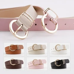 Designer högkvalitativ kvinnlig svart brun vit rosa vild byxa dambälte Cowgirl västerländska bälten för kvinnor Cintos De Mujer