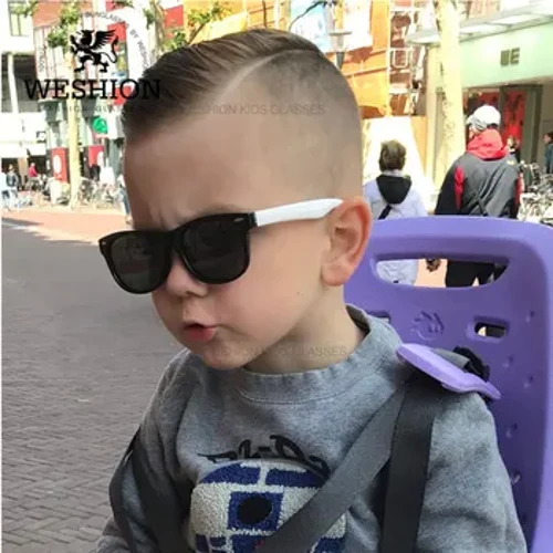 Napszemüveg Gyerek Polarizált Gyerek Klasszikus Márka Designer Szemüvegek Rivet TAC TR90 Rugalmas biztonsági keret ernyők fiús lányoknak