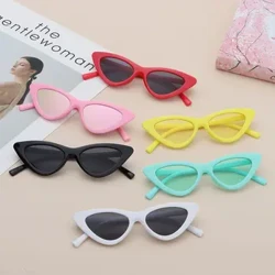 I-Vintage New Cat Eye Izingane Izibuko Zelanga Abafana Amantombazane Small Triangle Frame Isipho Izibuko Zelanga Izingane Ingane Oculos De Sol Infantil UV400