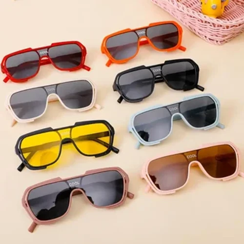 Kính Mát Quá Khổ Thời Trang Eywear Kính Mát Trẻ Em Uv400 Vintage Gọng Vuông Kính Mắt Gafas De Sol Kính Phân Cực