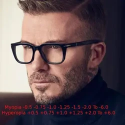 Men Optical Square Glasses Prescription Spectacles Myopia -0.5 To -6.0 , Women Eyeglasses Hyperopia +0.5 to +6.0