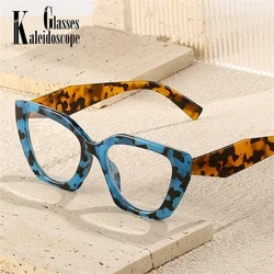 Nytt i Cat Eye Optiska glasögon Kvinnor Närsynthet Receptbelagda glasögon Hyperopia Läsglasögon Anti Blue Light Datorglasögon