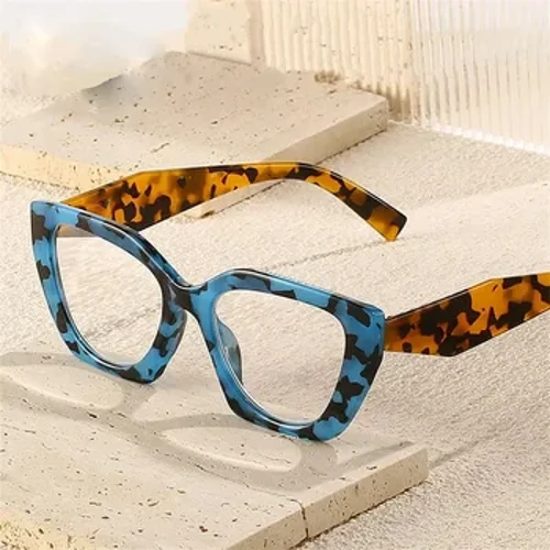 Nei an Cat Eye Optesch Brëll Fraen Myopia Rezept Brëll Hyperopia Liesbrëll Anti Blue Light Computer Brëller