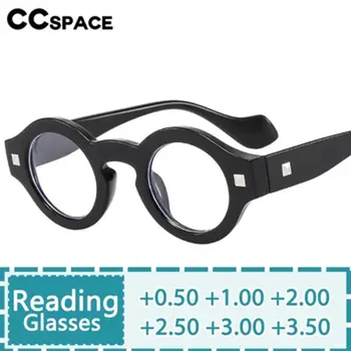 R57019 Ronn Kleng Gréisst Liesbrëll Männer Moud Rivet Optesch Presbyopesch Universal Vintage Rezept Brëller Frames