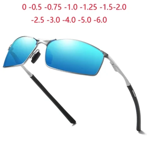 Sunglasses Myopia Cearnóg Frith-gheallta Fir Faisean Polaraithe Tiomána Miotail Oideas Gloiní Gréine Do Fireann 0 -0.5 -0.75 Go -6.0