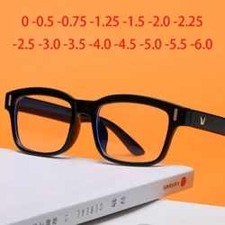 -0.5 -0.75 -1.0 Đến -6.0 Kính Mắt Đơn Thuốc 1.56 Thấu Kính Phi Cầu Cận Thị Kính Unisex Văn Học Sinh Viên Diop Kính