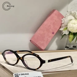 SMU04Z Thương hiệu cao cấp 장원영 동일형 안경테 샌님 안경 acetate Người đàn ông đeo kính gọng kính quang học Kính đọc sách dành cho phụ nữ Kính mắt cá nhân