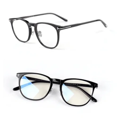 2023 Mới Tom Gọng Kính TF5700 Cực Chất Acetate Gọng Tròn Đơn Thuốc Người Phụ Nữ Kính Mắt