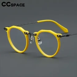 57028 Vintage Acetate Optical Spectacle Frames Fa'ata'ita'i Fa'ata'ita'i Va'aiga U'amea lapotopoto Matatioata Fa'aa'oa'iga Fa'ata'ita'i Mata Matagofie.