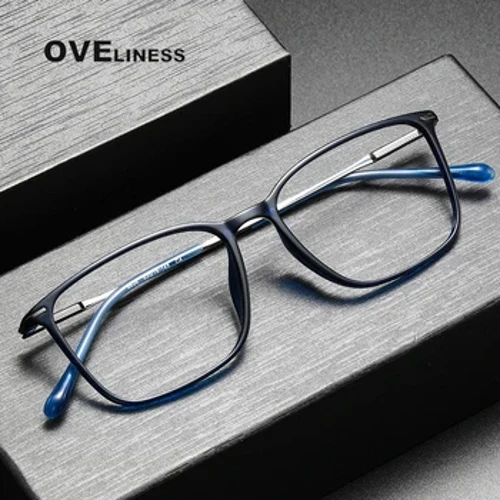 2024 Rama de ochelari din acetat de titan vintage pentru bărbați, ochelari de vedere cu prescripție optică, miopie optică, cadru de ochelari de lux pentru femei