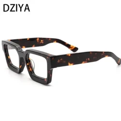Vintage grouss breet Been Acetat Brëller Frames Fraen Männer Héich Qualitéit Optesch Brëller Frames 60054