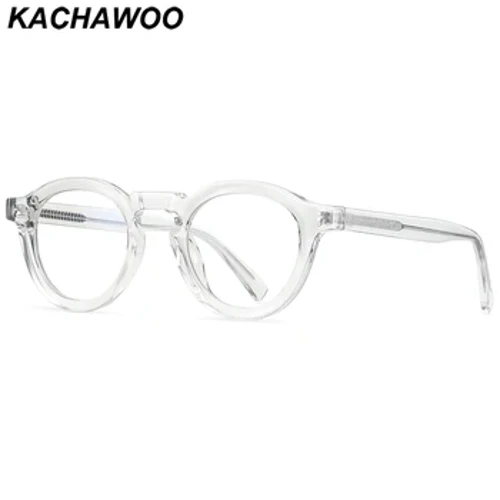 Kachawoo okulary retro tr90 octan mężczyźni czarne przezroczyste szare oprawki do okularów optycznych dla kobiet koreański styl okulary unisex hot