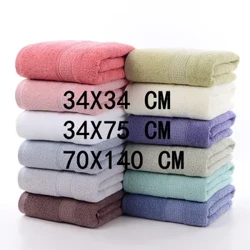 100% Koteng Gesiicht Handduch absorbent reng Handwäsch Hoer Dusch Mikrofiber Handduch Buedzëmmer Famill Hotel