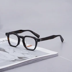 I-Japanese Glasses Designer Eyeglasses Amafreyimu e-Acetate Abesilisa Izibuko Abesifazane Izingilazi Kadokotela Abesilisa I-Myopia Retro Glasses Men