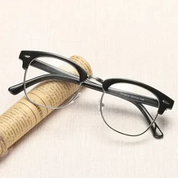 Hombres Retro Anti Luz Azul Gafas de computadora Gafas de lectura y juegos 2023