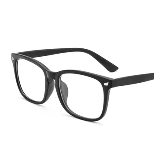 Rivet Anti Blue Light Glasses Frame For Men Women Retro Transparent Optical Spectacle Eyeglass Computer Blue Blocking Eyewear