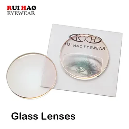 HMC Coating Glas Lënsen Myopia Hyperopia Lënsen Rezept Brëller Presbyopia Optesch Brëller Sphäresch Asphäresch Design