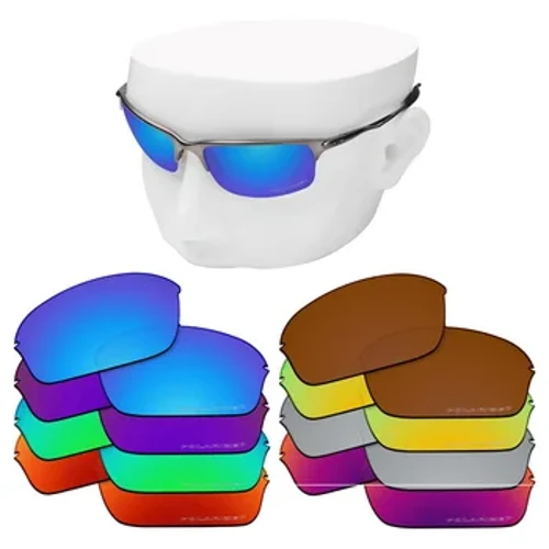OOWLIT Anti-Scratch Replacement Lens para sa-Oakley Half Wire 2.0 Etched Polarized Sunglasses