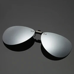 Gafas de sol polarizadas con Clip para hombre y mujer, gafas de sol de aviador con Clip UV400, gafas para miopía, gafas de conducción nocturna