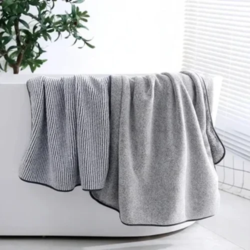 Tuáillí Folcadáin Tiubh na mBan don Chorp Microfiber Tuáille na bhFear le haghaidh Giomnáisiam Spóirt Cith Cith Robe do Spa Baile Folctha