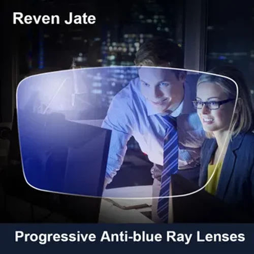 1,56 1,61 1,67 be daugiažidinio progresyvaus anti-Blue Ray Receptiniai optiniai akiniai Akiniai lęšiai 1 pora lęšių