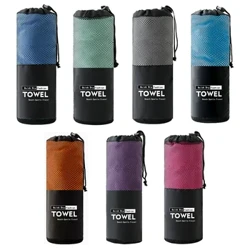 Tywel Microfiber Campfa Bath Sychu Cyflym Teithio Nofio Gwersylla Traeth