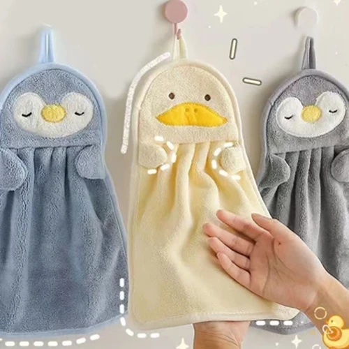 Prosoape de mână din desene animate Lână de coral Prosop pentru agățat Anime Prosoape absorbante Prosoape de mână pentru copii Prosoape drăguțe
