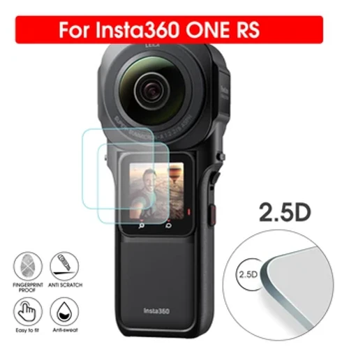 Заштитник за екран за Insta360 ONE RS 1-инчен 360 издание на видео акциона камера LCD заштитна фолија додатоци за Insta360 ONE RS