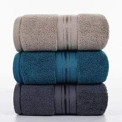 Ensemble de serviettes en coton égyptien épais, serviettes de bain et serviettes pour le visage, peuvent être optionnelles, serviettes de bain, serviettes de sport de voyage