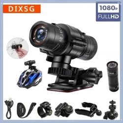 F9 Sport Camera HD 1080P Bike Casco da motociclista Fotocamera Azione esterna DV Video DVR Registratore audio Dash Cam per auto Bicicletta