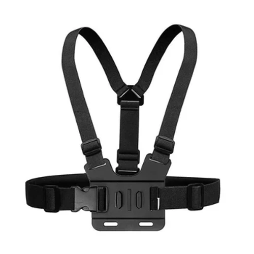 Hiki ke hoʻololi ʻia i ke kino elastic chest Harness Strap Sport Belt Mount no nā kāmeʻa Go-pro