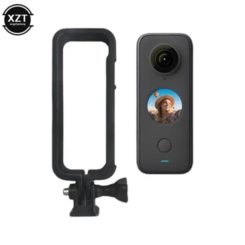 Insta360 ONE X2 gorputzerako silikonazko kutxa estalkia babesteko markoa kamera panoramikoa untxi kaiola babesteko zorroa Insta360 osagarrirako
