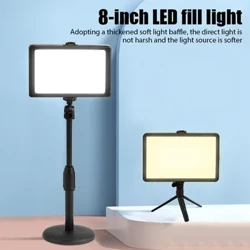 Ke Kiʻi Kiʻi LED 3000K-6000 KMcoplus Video Fill Lamp Light Panel Kiʻi Kiʻi kukui no ka Live Streaming Youbube RGB kānana