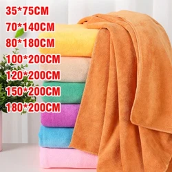 sobrang laki, Microfiber bath towel, malambot, mataas ang pagsipsip at mabilis na pagkatuyo, palakasan, paglalakbay, walang kupas, multi-functional na paggamit