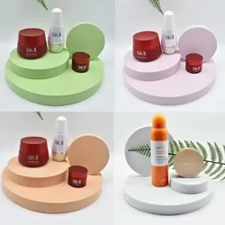 3 τεμ/παρτίδα Circle Block Background for Photography Photo Studio Kits Αξεσουάρ Shoot Κοσμήματα Καλλυντικά Shoot Decor Pose Props