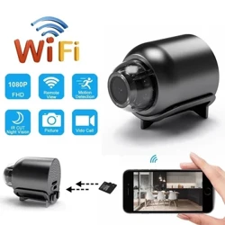 Mini Camera WiFi Wireless Sécherheetsschutz Remote Monitor Camcorder Video Iwwerwaachungskamera Sécherheet fir Heem