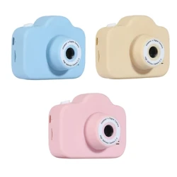 Llun Digidol Mini Tegan Camera Selfie Plentyn Amlswyddogaethol Tegan Camcorder Digidol Cludadwy gyda Lanyard ar gyfer Anrhegion Parti Plant