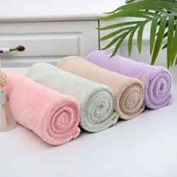 Verdickte Duebelschicht Damen Hoer Handduch Schnelldrockend Absorbent Hoer Dréchent Cap Cute Long Handduch Non-Shedding