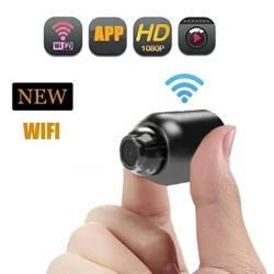 1080P HD Mini WiFi Kāmeʻa Paʻi Paʻi Palekana ʻO ka nānā ʻana i nā pēpē i ka pō ʻike Camcorder IP Cam Audio Video Recorder.