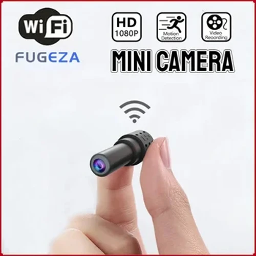 FUGEZA Mini Telecamera WiFi Micro Videocamera 1080P Video Registratore Audio Segreto DVR Sensore di Movimento con Telecomando Action Cam XD